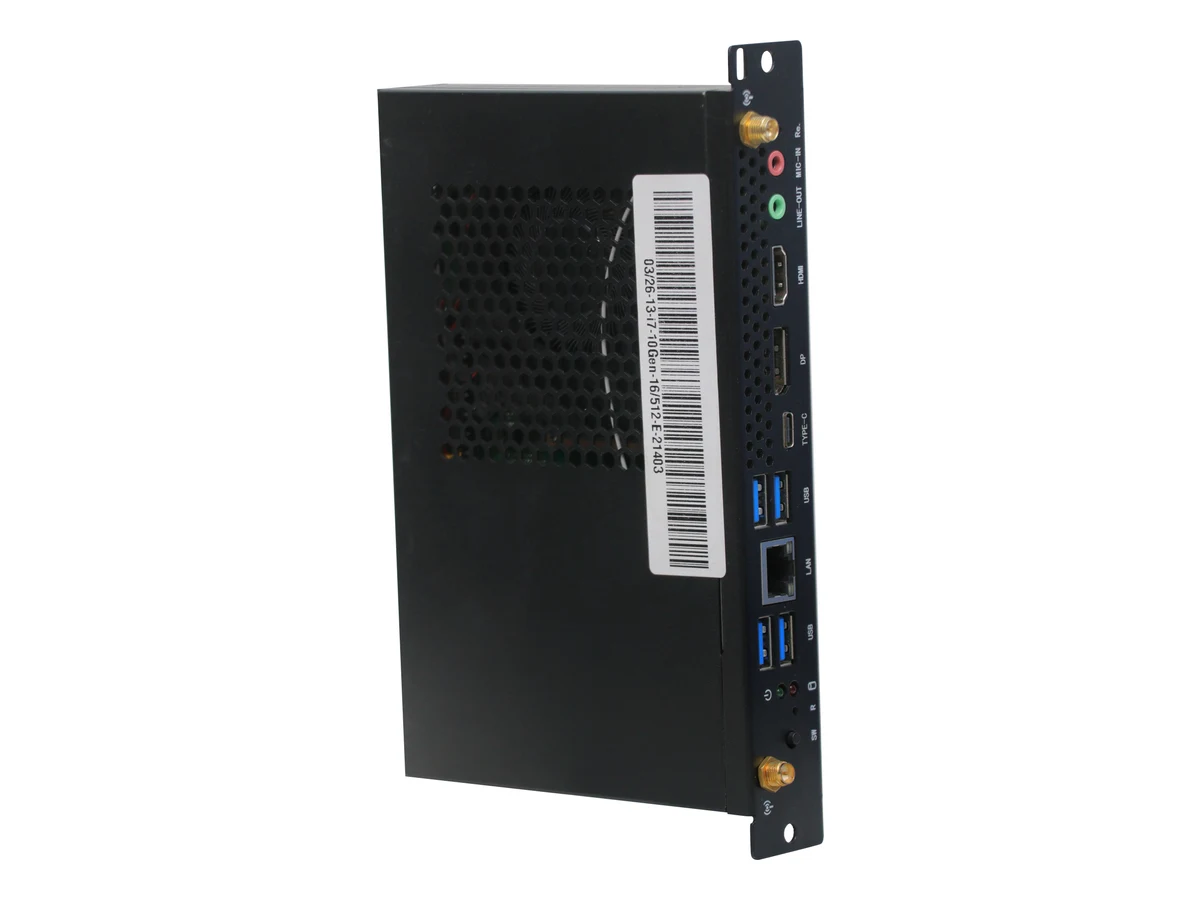 SNL OPS module, side view with the ports