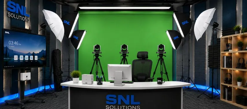 SNL turnkey AV studio setup