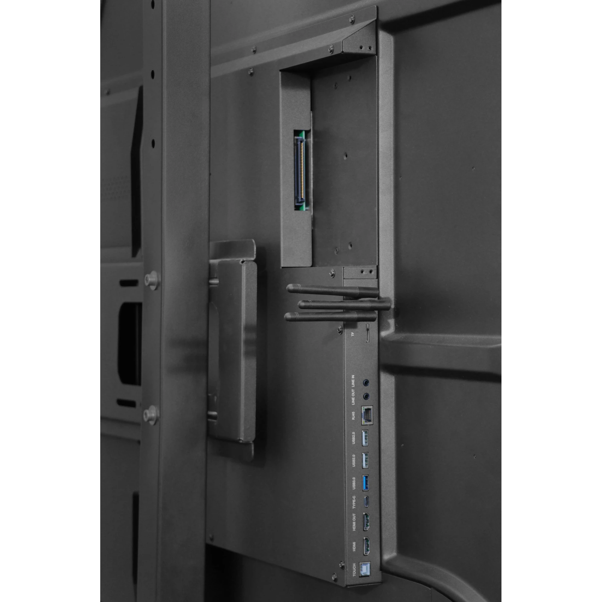 SNL 55 inch IFP OPS slot connector above the full port panel