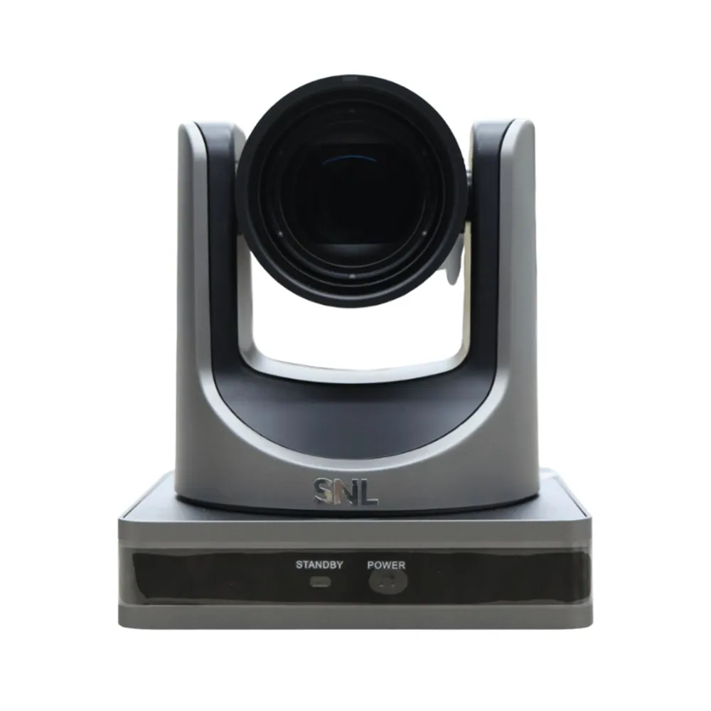 SNL 4K PTZ Camera, front view, lens