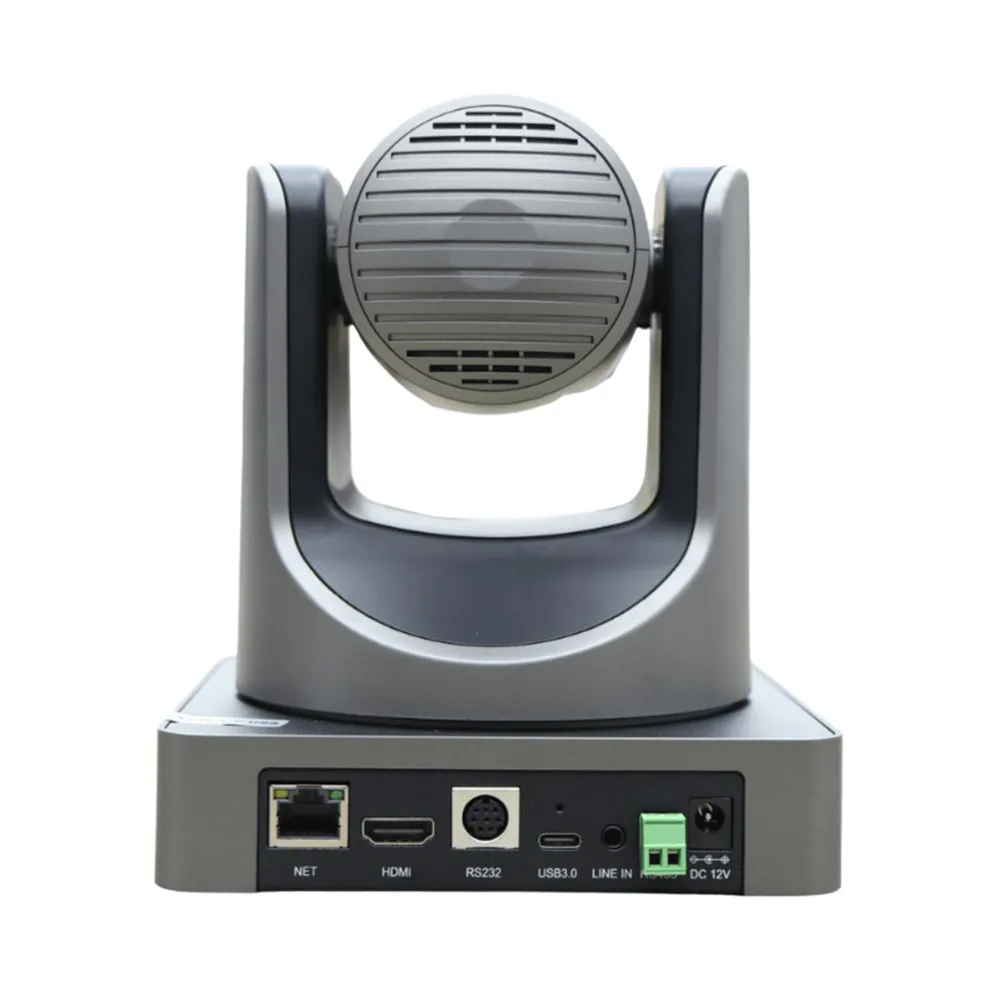 SNL 4K PTZ Camera, rear view with connectors