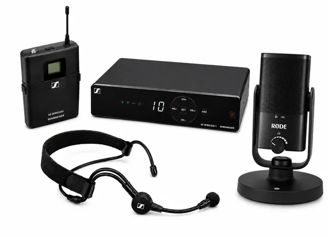 Sennheiser or DGtech microphone system